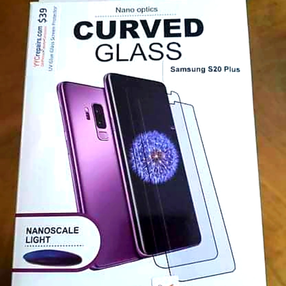 Tempered glass cover Samsung S20 plus